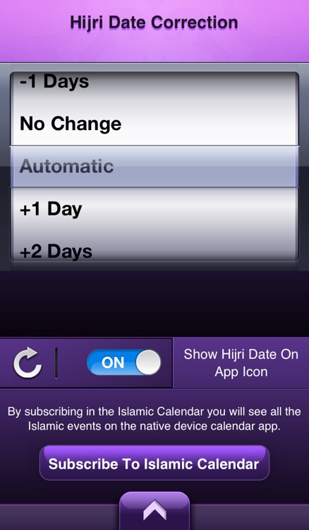 Islamic Calendar Pro - التقويم الإسلامي المطور screenshot-3