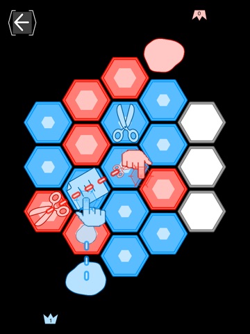 Hexagonal Rochambeau screenshot 3