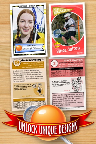 Lacrosse Card Maker - Make Your Own Custom Lacrosse Cards with Starr Cards screenshot 3