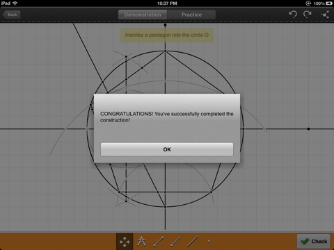 Geometry: Constructions Tutor screenshot 3