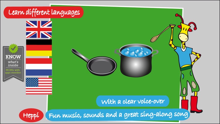 Bo's Dinnertime Story - FREE Bo the Giraffe App for Toddlers and Preschoolers! screenshot-4