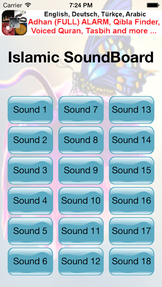 Screenshot #2 pour Islamic SoundBoard