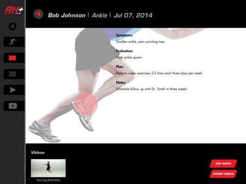 Rehabilitation Plus: Video-Led Exercises for Sports Injury Rehab screenshot 4