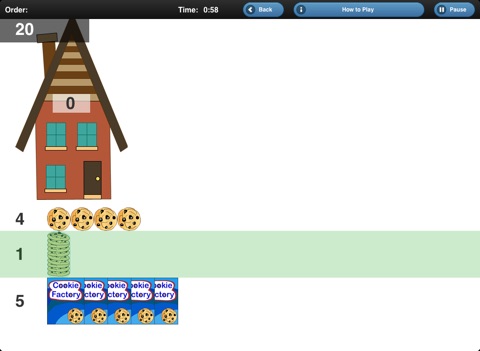 Chocolate Chip Cookie Factory: Place Value screenshot 3