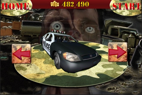 Police Running Over Zombies screenshot 2