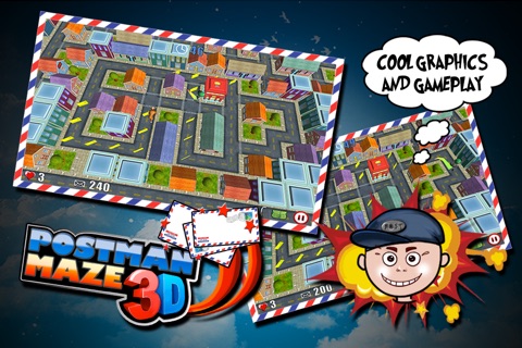 Postman Maze 3D -  Escape From Dog (Free Game) screenshot 2