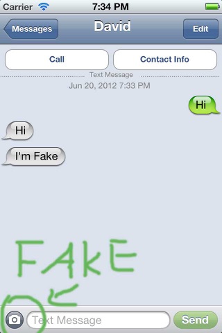 Fake SMS+ screenshot 4