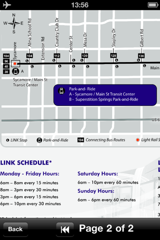 Phoenix Maps - Download Metro Transit, Light Rail Maps and Tourist Guides. screenshot 3