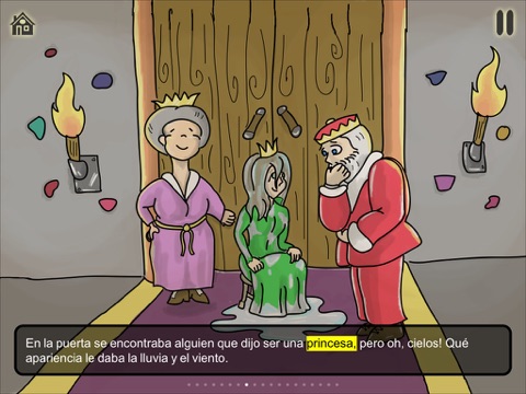 Screenshot #6 pour La Princesse au Petit Pois – Mémoire – Puzzle – Livre (Lite)