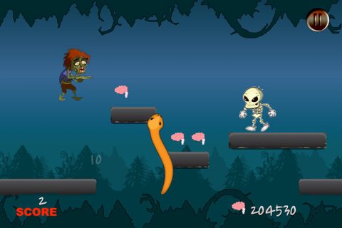 Monster Shooter Hunting Evil Zombie Quest - Jumping For Brain Run Free screenshot 4