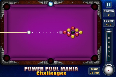 Power Pool Mania Free - Be the Master of Pocket Billiards Competition! screenshot 3