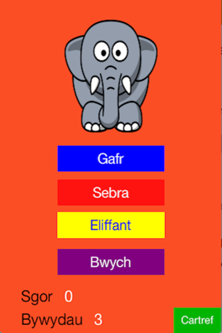 Welsh Learning for Kids - Animals screenshot 3