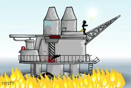 Game screenshot Click Death The Oil Rig - Stickman Edition apk