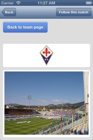 Fiorentina screenshot 2