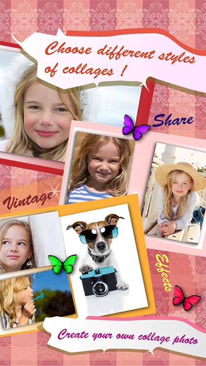 Emoji Lite Photo Collage Maker- Instagram Frames & Pic Editor Send & Share Photos