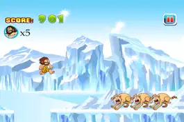 Game screenshot Предварительно Ice Тупой Джейка Caveman Run Возраст: пути эвакуации, если сможешь :Dumb Caveman Jake's Pre Ice Age Run: Ways to Escape if You Can hack