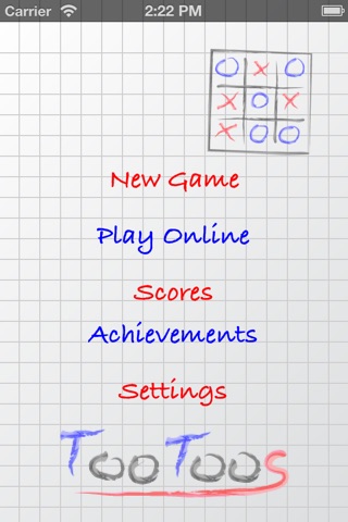 TooToos Free - YA Tic Tac Toe screenshot 3