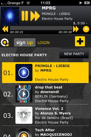 Techno Party by mix.dj screenshot 2