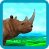 Turbo Rhino Obstacle Race Free 3D Animal Race Game