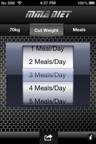 MMA Diet screenshot 3