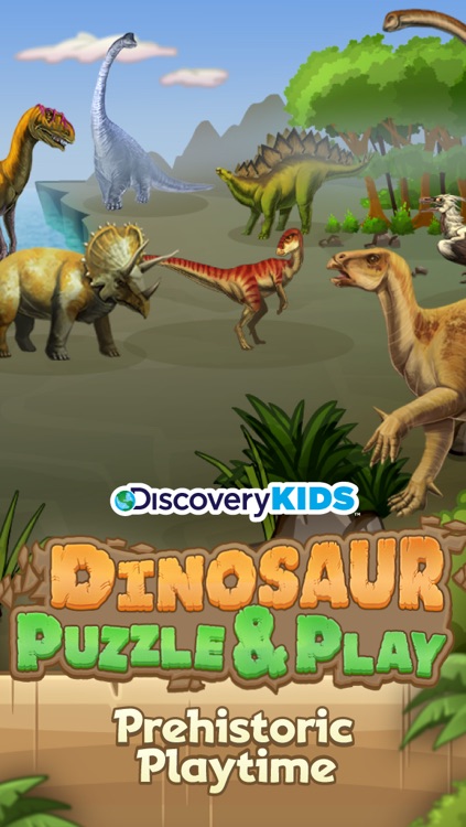 Discovery Kids Dinosaur Puzzle & Play