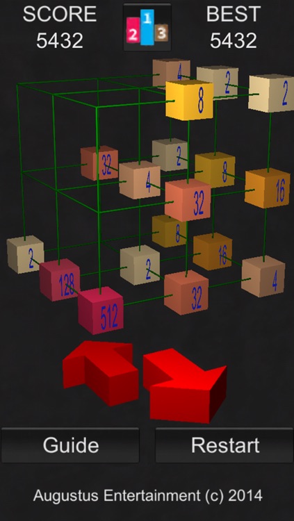 2048 Cube 3D