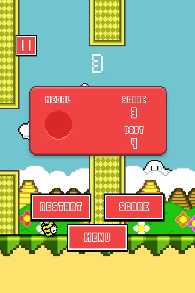 Flappy Bees screenshot 4