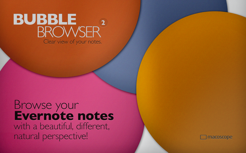 Bubble Browser for Evernote thumbnail 1
