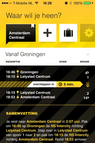 SnelTrein wissel screenshot 3