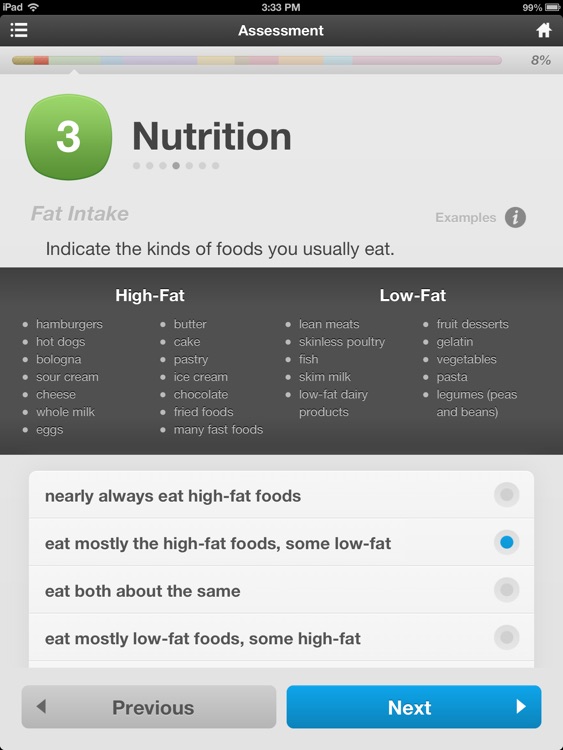Cerner Personal Health Assessment