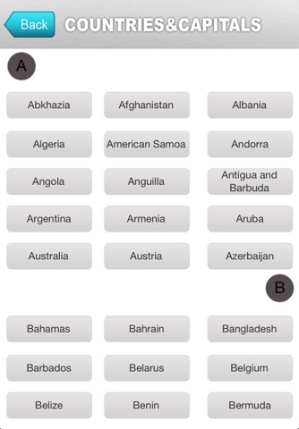 Countries and Capitals screenshot 3