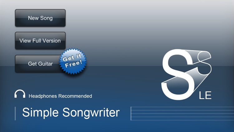 Simple Songwriter LE: Free Song Writing Assistant