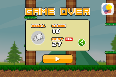 Crazy Flappy Bird - Little birdie flying adventure screenshot 3