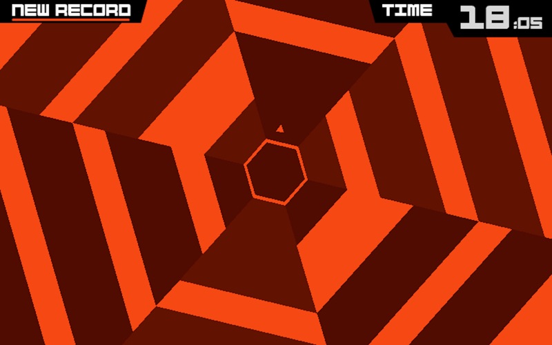 super hexagon iphone screenshot 2