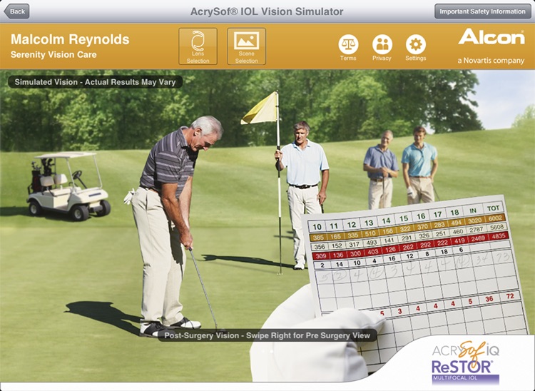 AcrySof IOL Vision Simulator (US) screenshot-3