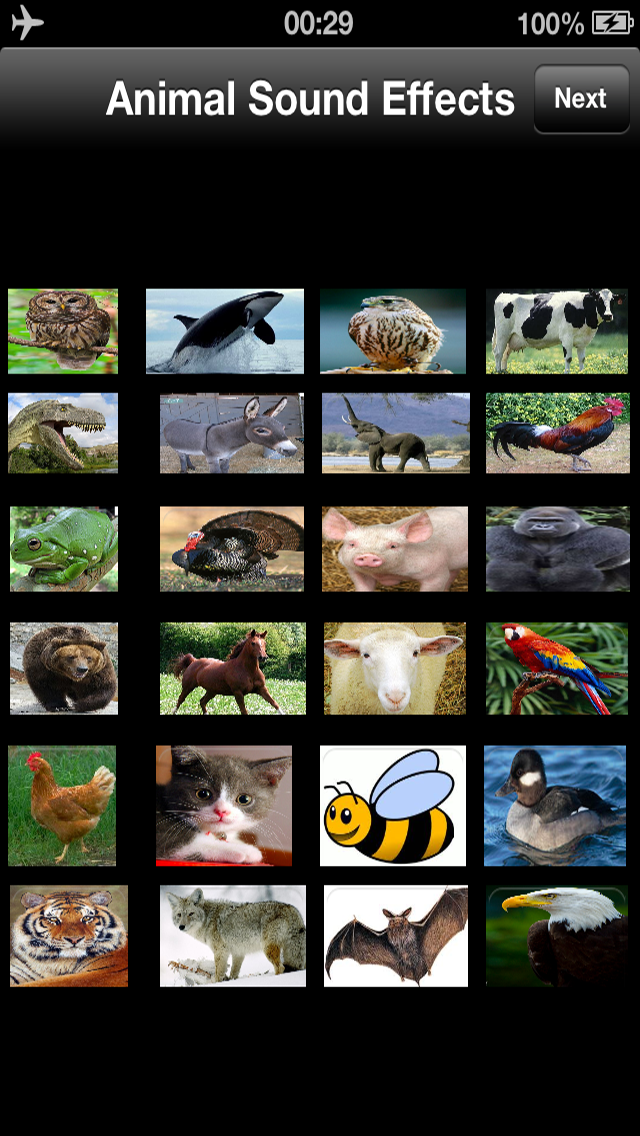 Animal Sound Effects Free Free Download App for iPhone 
