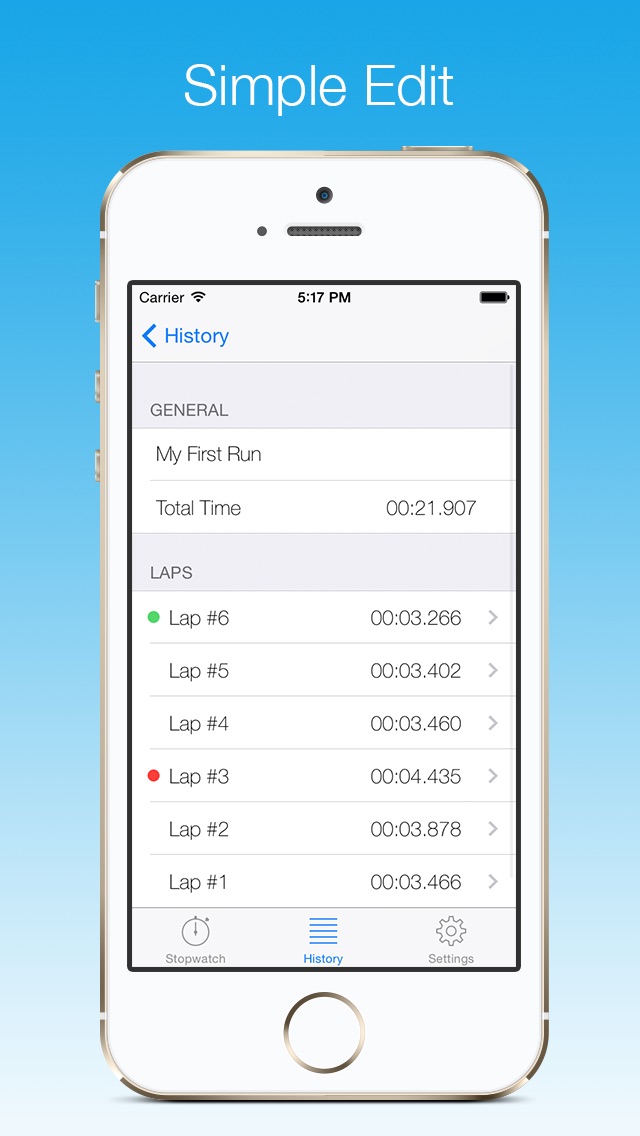 Stopwatch - ミリ秒単位の正確さ... screenshot1