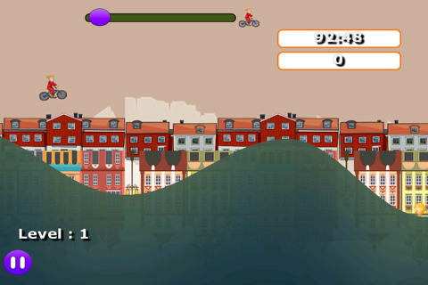 Granny BMX Biker Rush screenshot 4