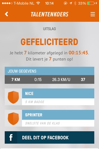 TalentenKoers screenshot 3