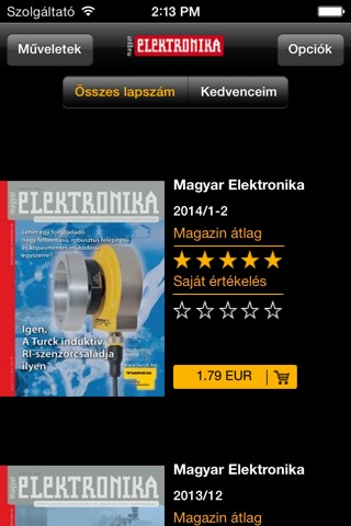 Magyar Elektronika screenshot 2