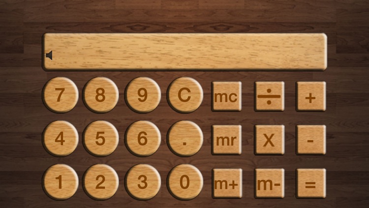 Wooden Calculator FREE