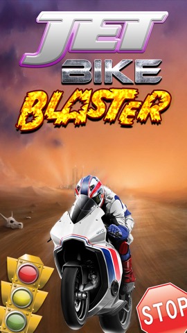 ジェットバイクブラスター - 無料バイクハイウェイ高速スピードレースゲームのおすすめ画像1