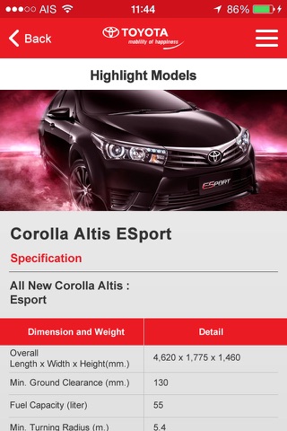 TOYOTA MOTOR THAILAND screenshot 4