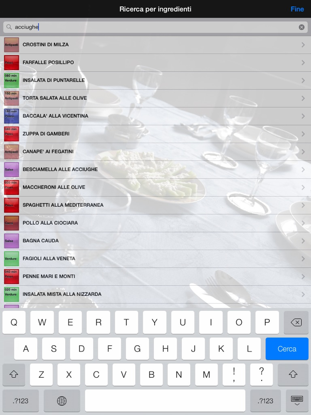 ‎Ricette Screenshot