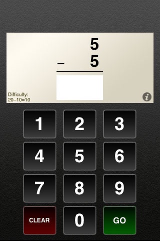 Subtraction Flashcards To Go screenshot 2