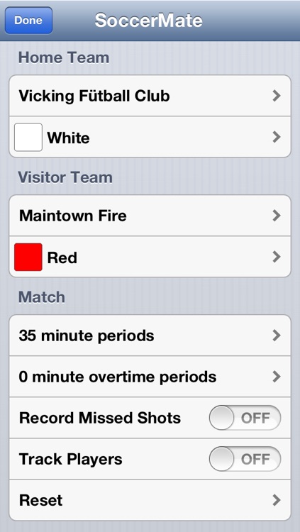 SoccerMate (score and track soccer matches) screenshot-3