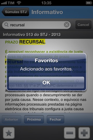 Informativos do STJ LITE screenshot 3