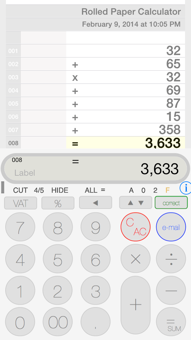 Screenshot #1 pour Calculateur de l'utilisation de papier lamin PRO