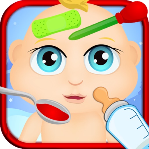 Baby Nurse Christmas - Virtual Kids Hospital Doctor Care & Feeding iOS App
