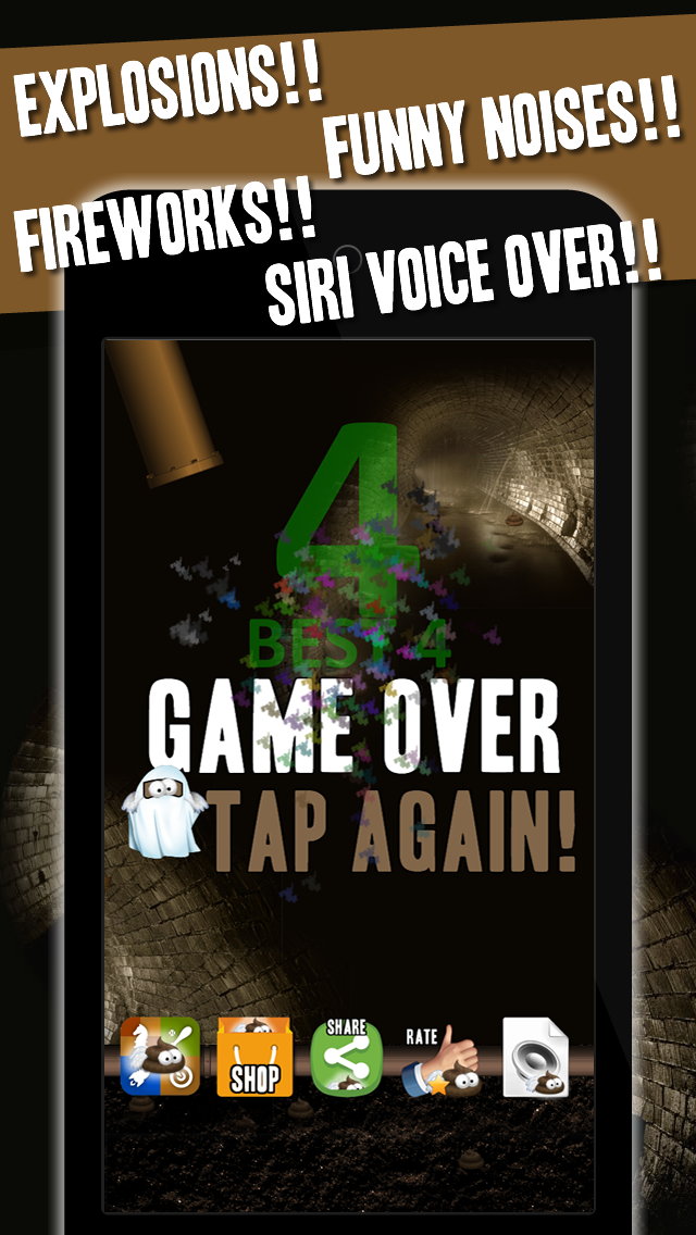 Screenshot #3 pour ⋮ Tap The Poo ⋮
